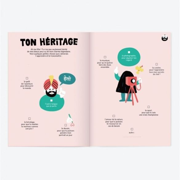 Tel père tel fille? Cahier père/fille