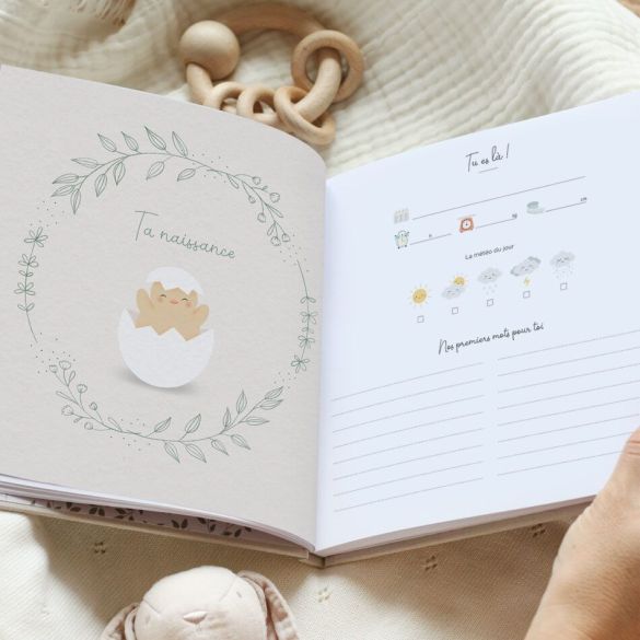 Livre Souvenirs de bébé première année - Zü