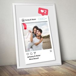 Affiche à encadrer pour amoureux(ses)