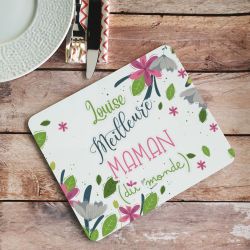 Dessous de plat personnalisé tropical