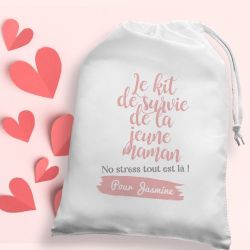 Grande pochette pour jeune maman - Kit de survie accouchement