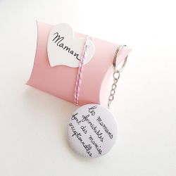 Porte-clés "Les mamans formidables font des mamies exceptionnelles"